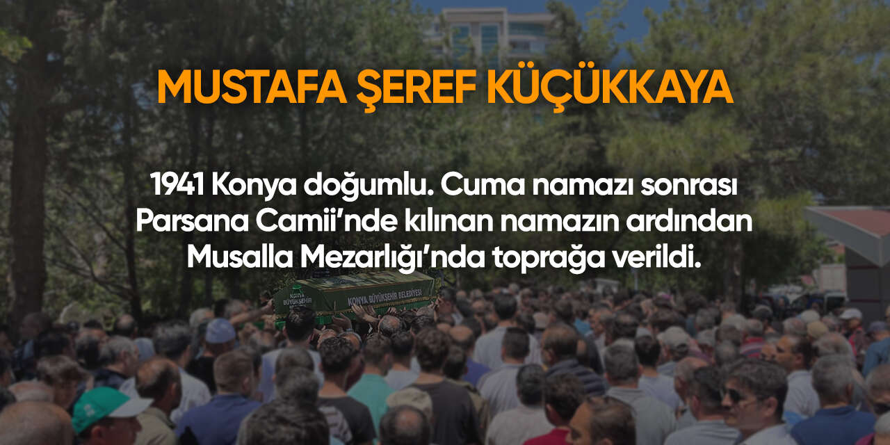 Konya'da bugün vefat edenler | 23 Ekim 2026 6